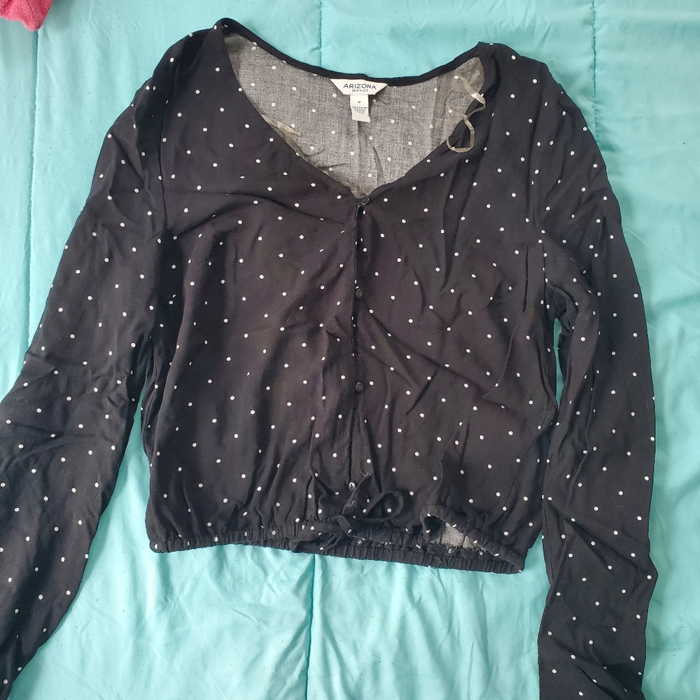 Polka-dot Blouse